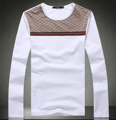 cheap gucci long sleeve shirts|gucci long sleeve shirt men's.